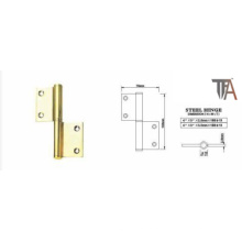 Gold Stahl Scharnier für Tür Hardware 4 Zoll